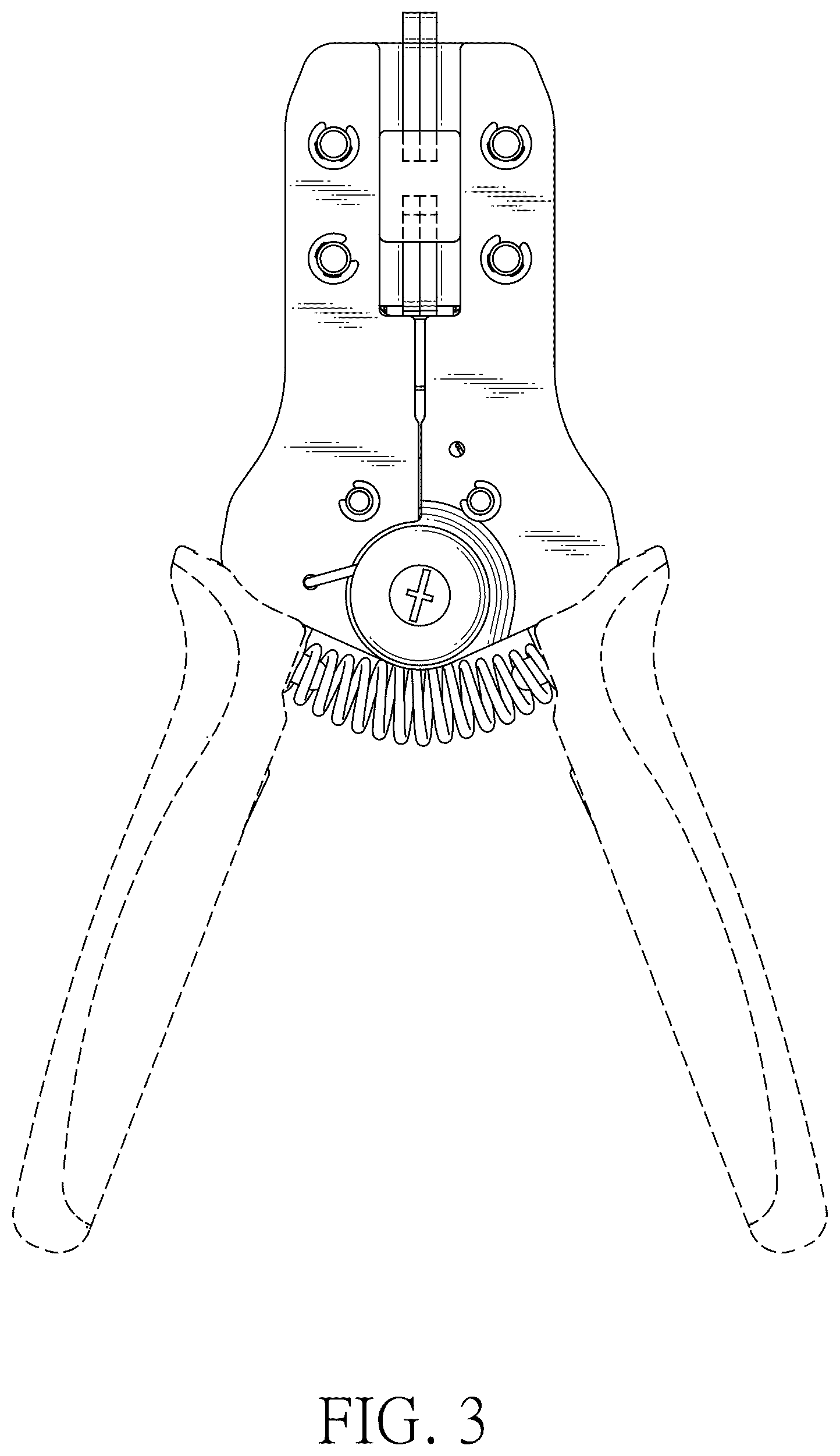 Patent USD1044444 Figure 3 – Hand tool