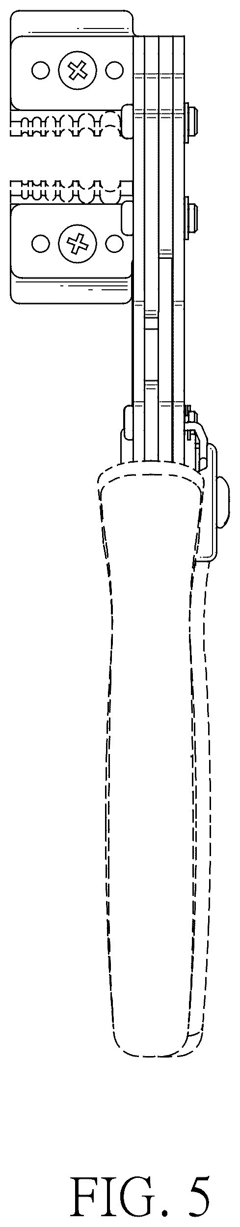 Patent USD1044444 Figure 5 – Hand tool