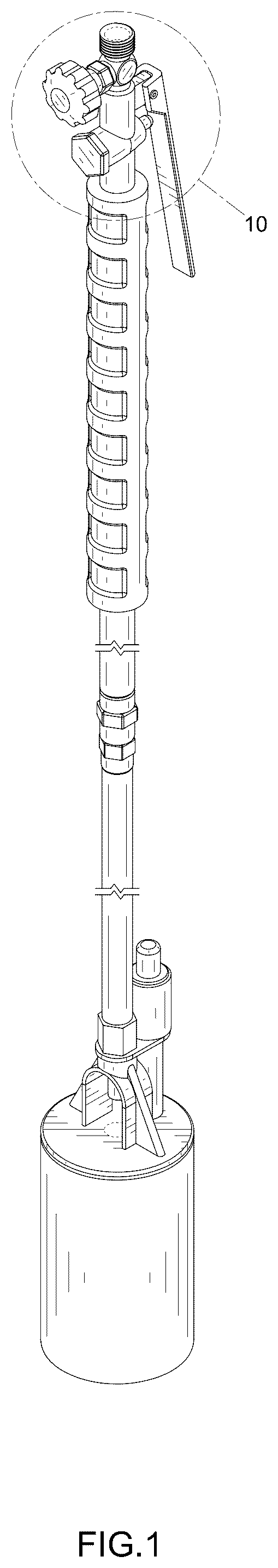 Patent USD1044446 Figure 1 – Welding gun