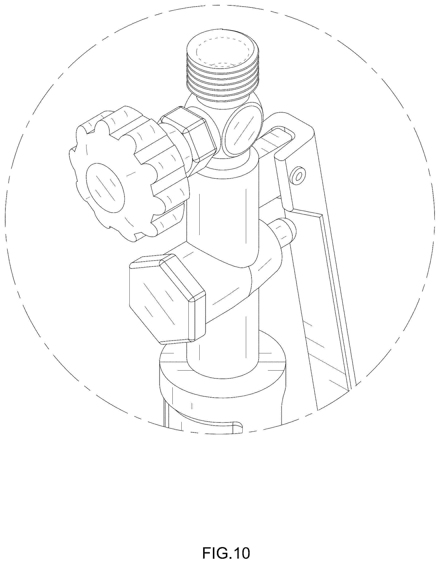 Patent USD1044446 Figure 10 – Welding gun