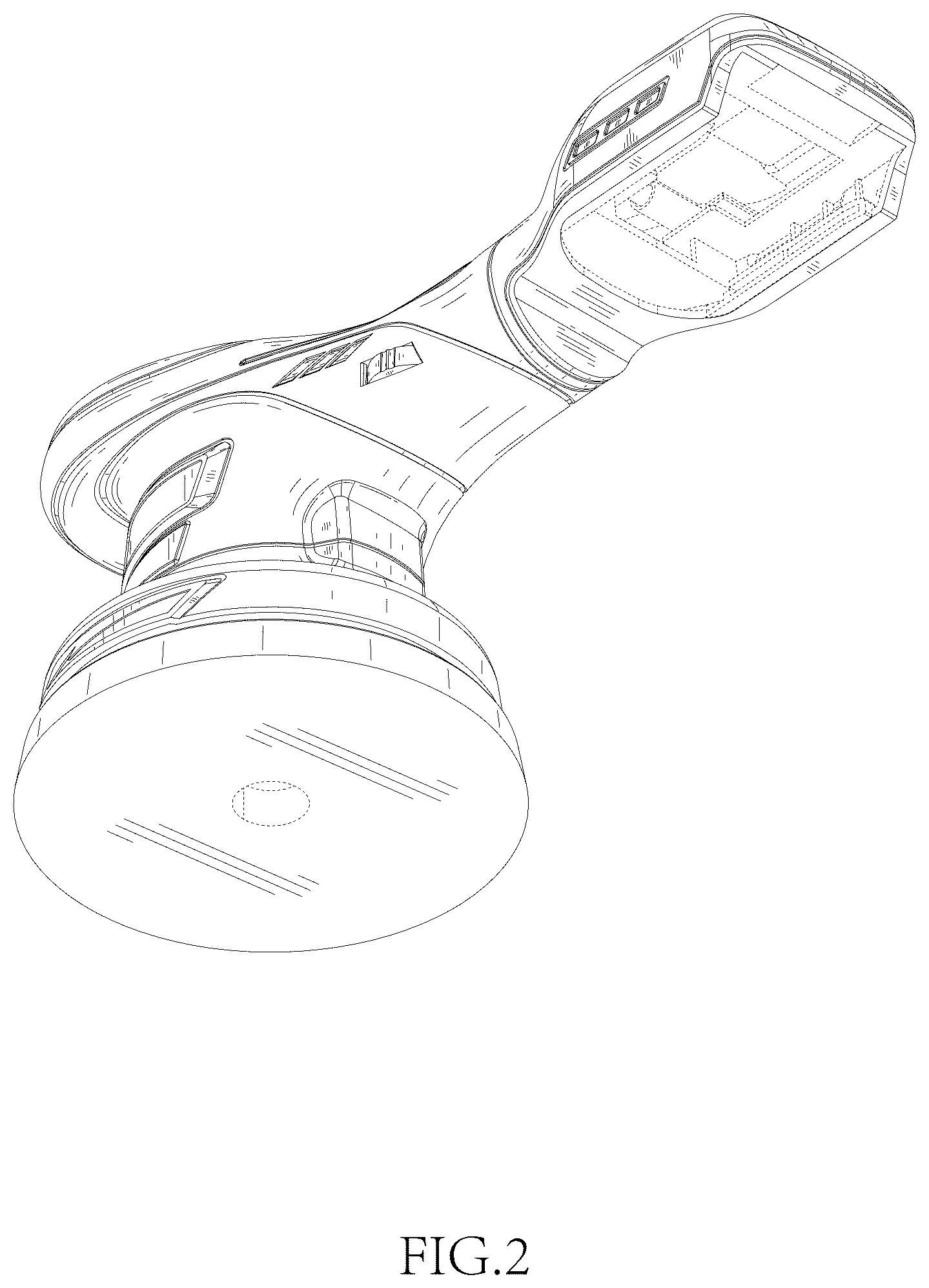 Patent USD1044447 Figure 2 – Polisher