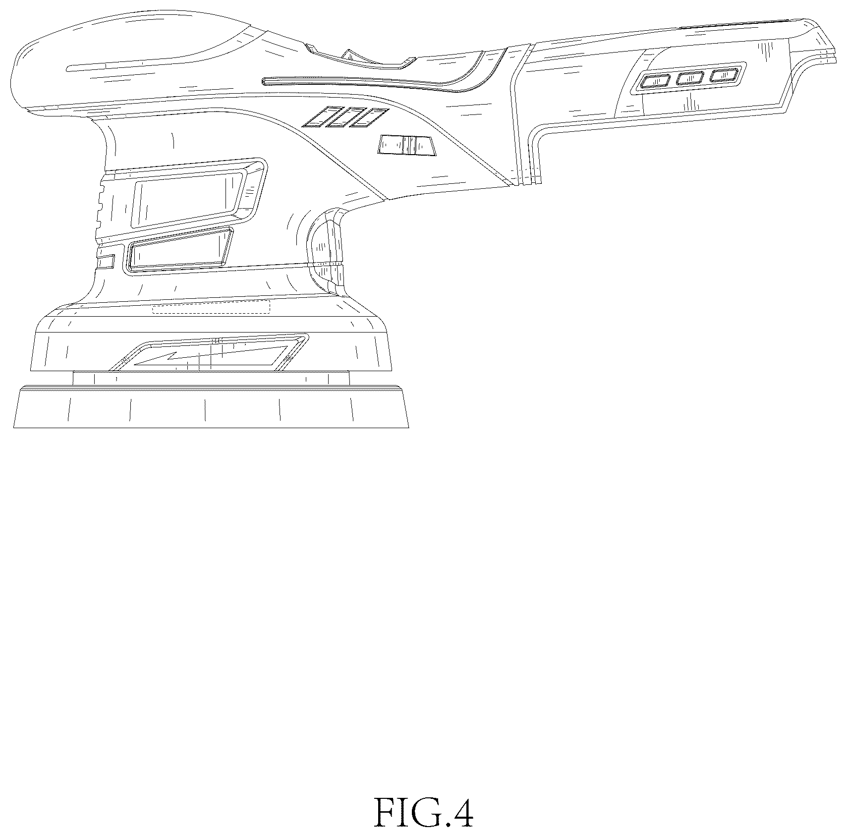 Patent USD1044447 Figure 4 – Polisher