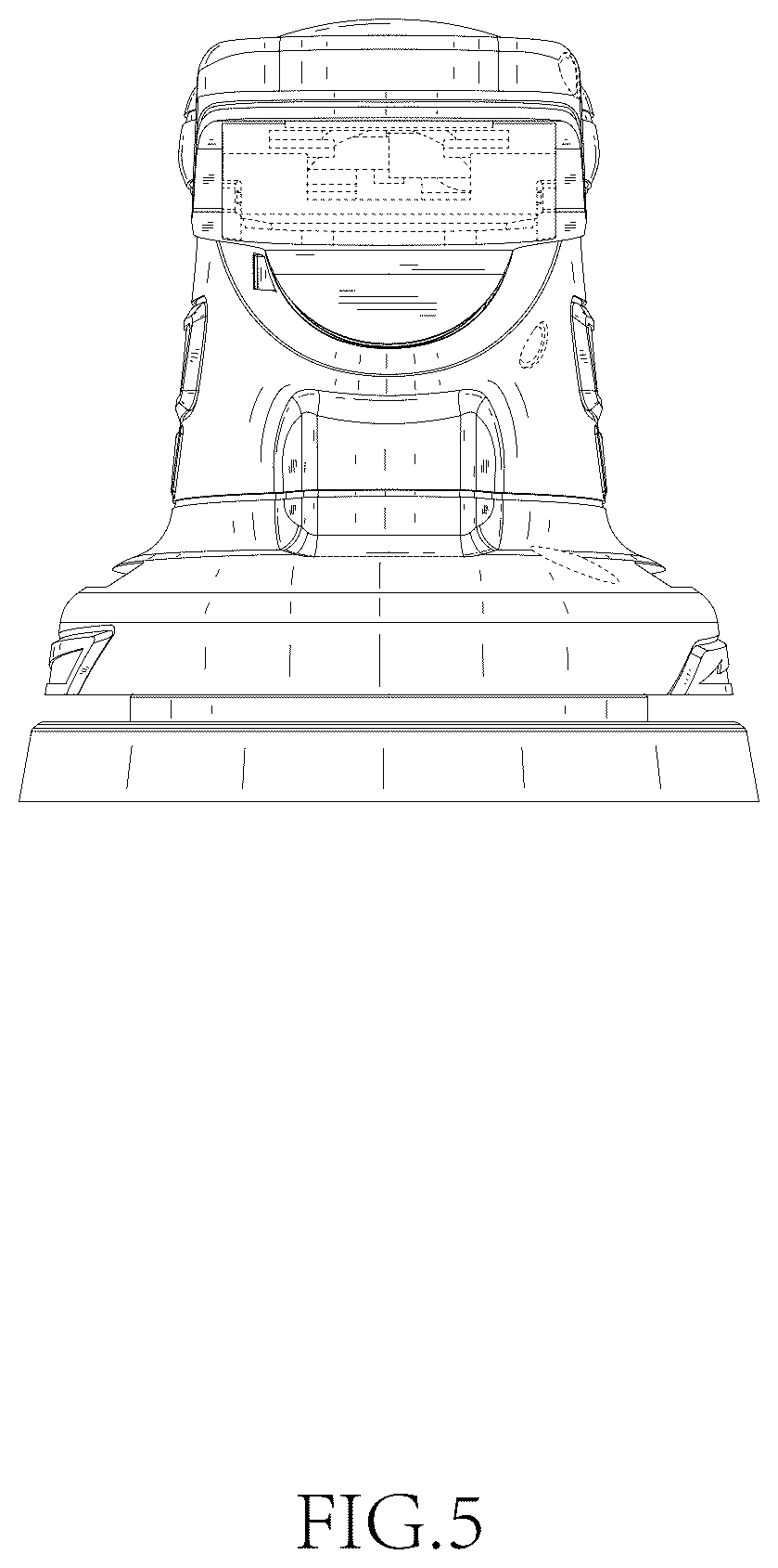 Patent USD1044447 Figure 5 – Polisher