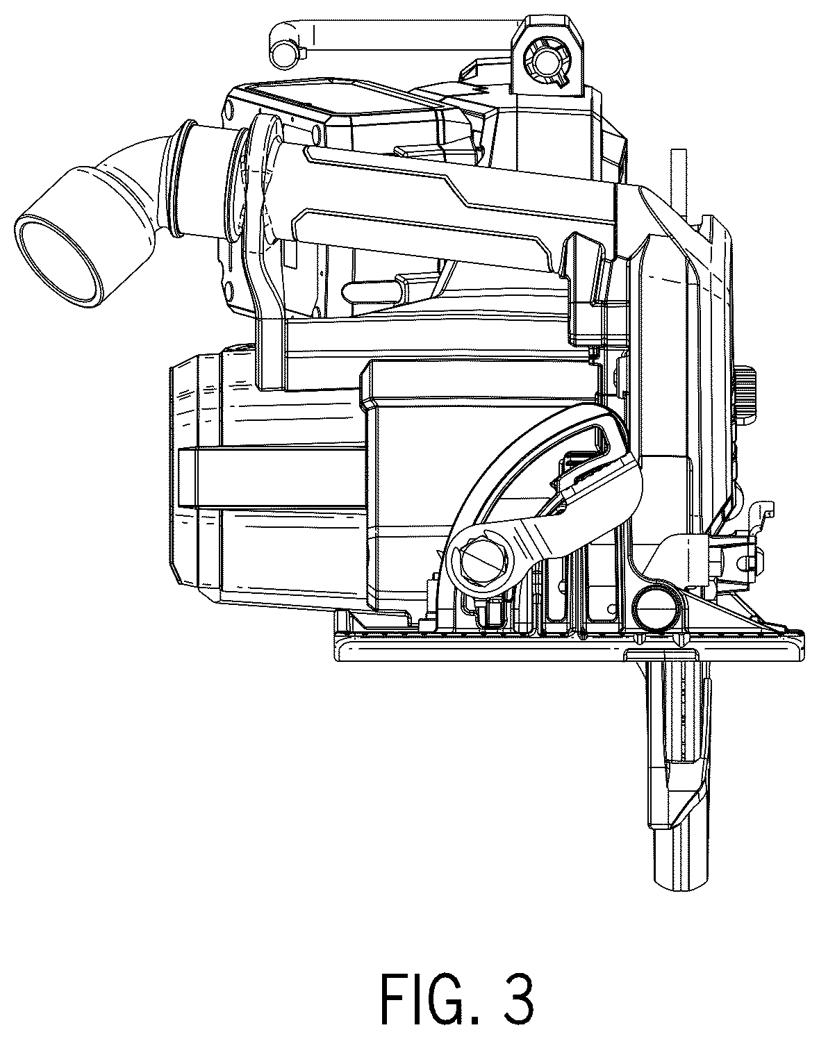 Patent USD1044449 Figure 3 – Circular saw