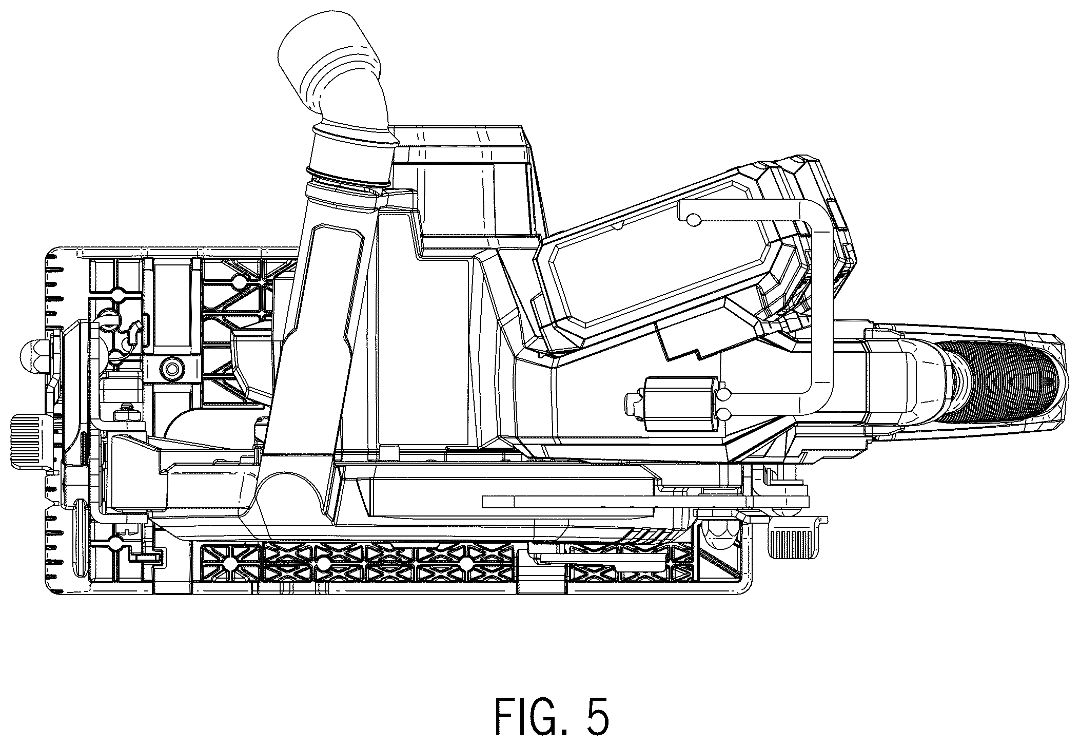 Patent USD1044449 Figure 5 – Circular saw