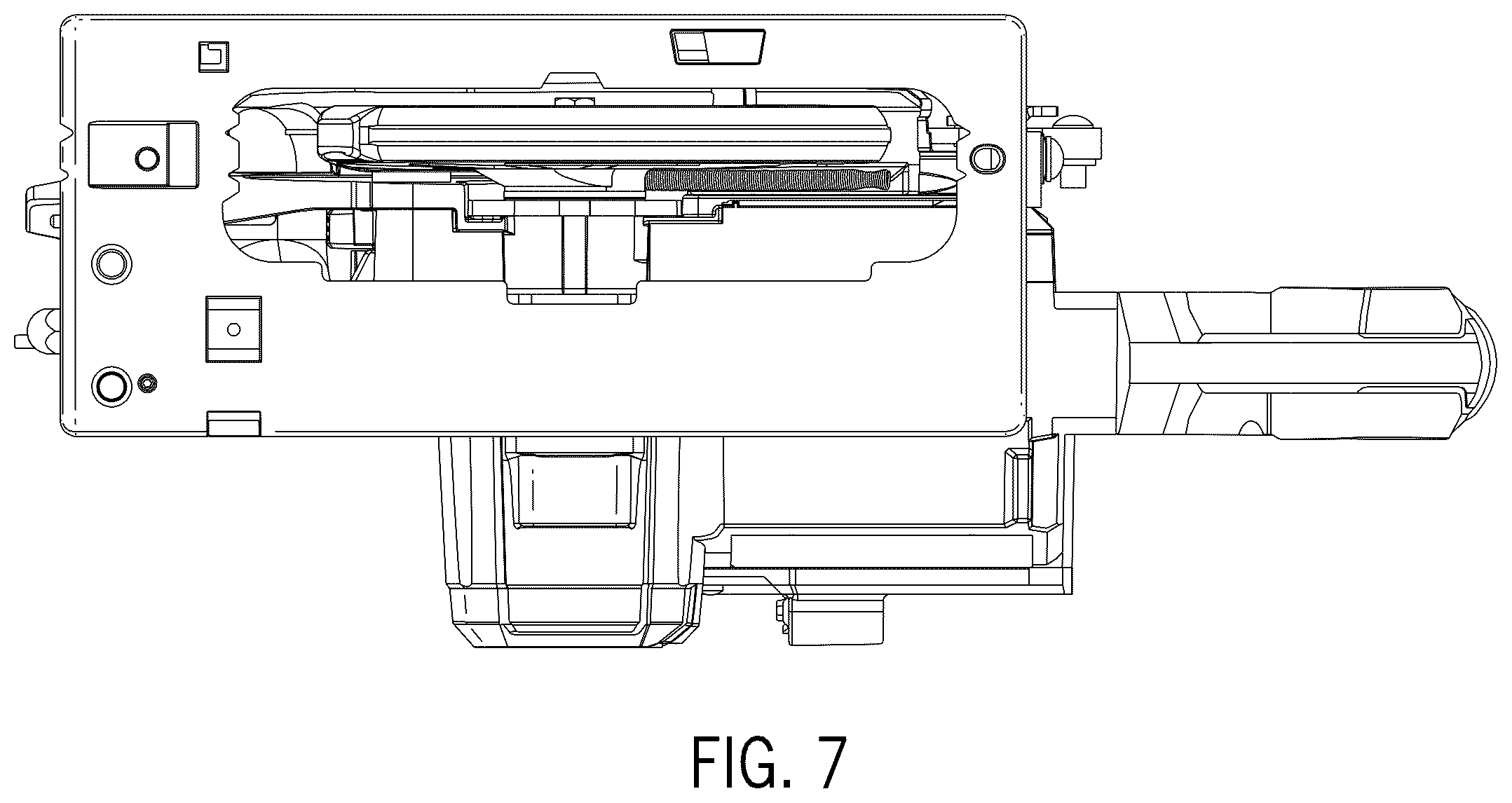 Patent USD1044450 Figure 7 – Circular saw