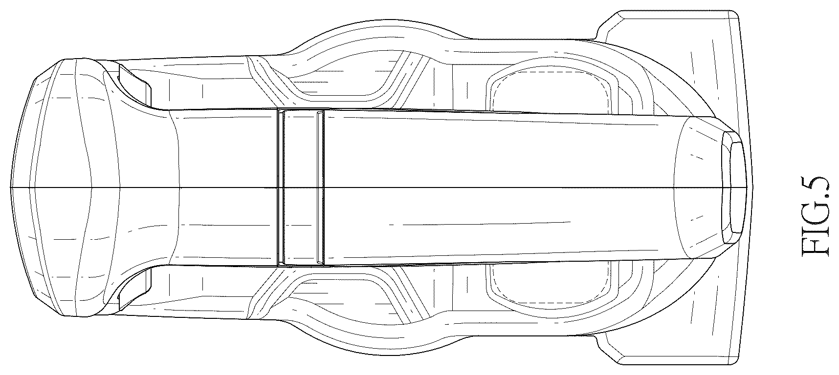 Patent USD1044452 Figure 5 – Part of case of power tool