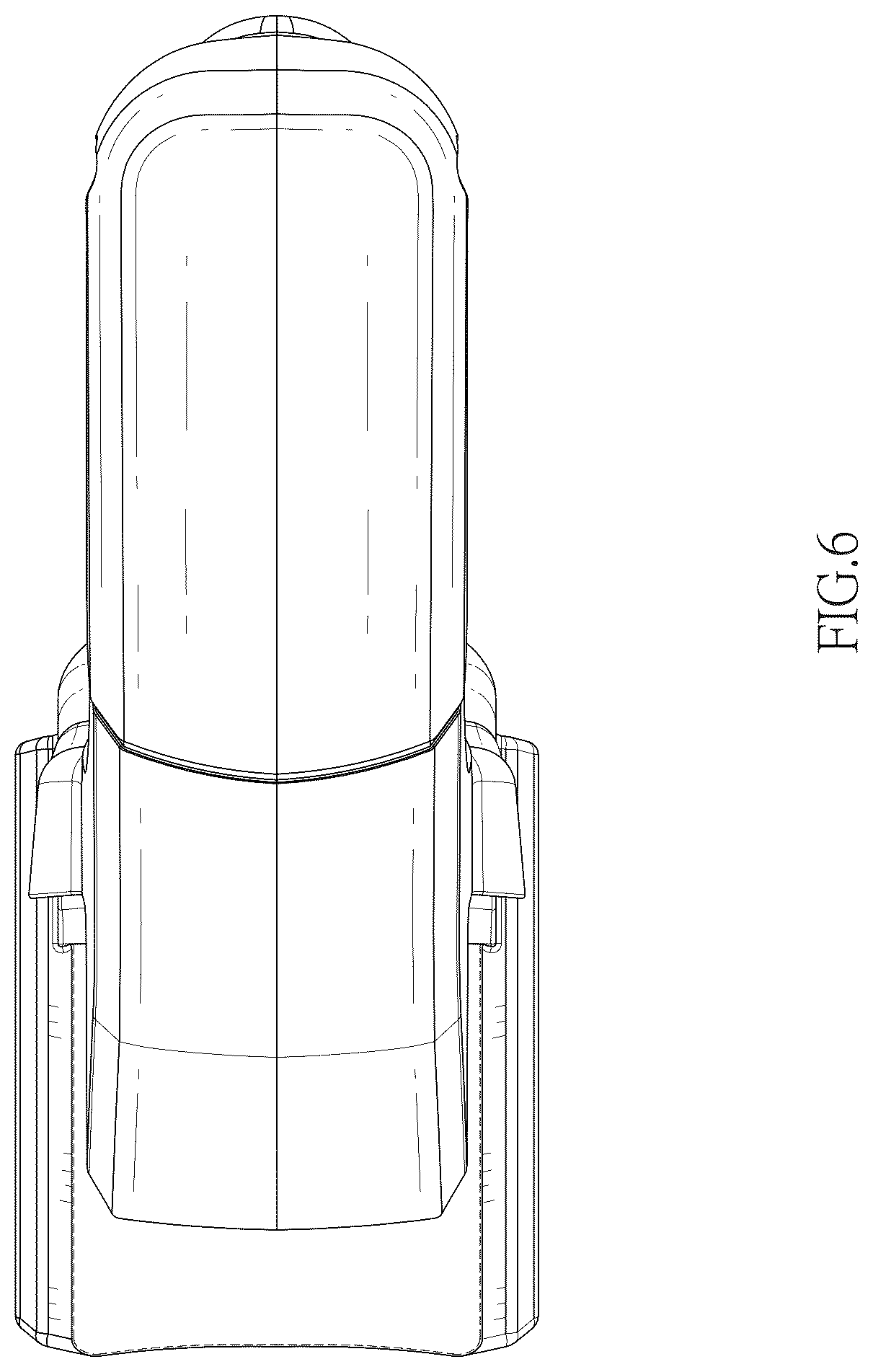 Patent USD1044452 Figure 6 – Part of case of power tool