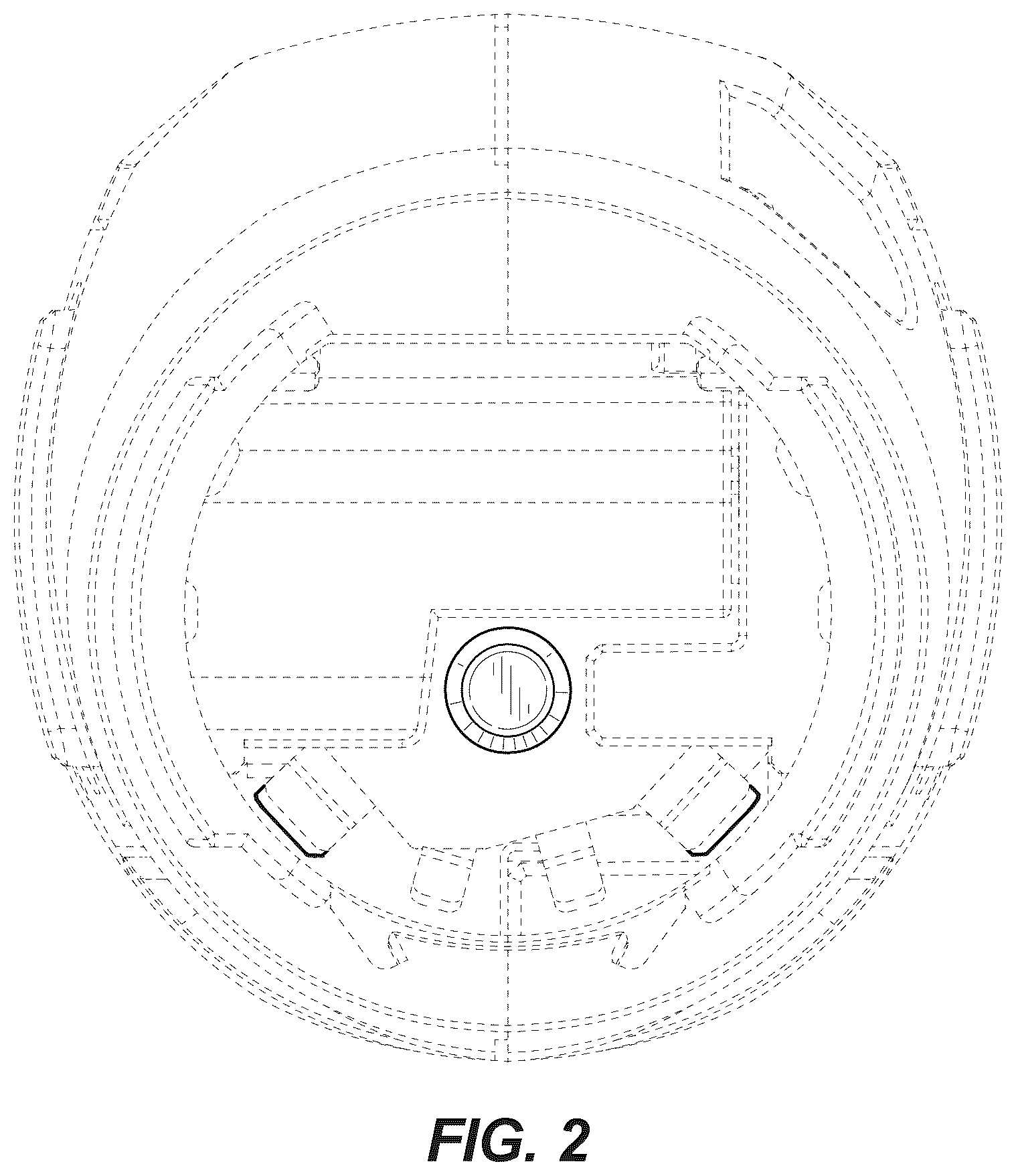 Patent USD1044454 Figure 2 – Power tool