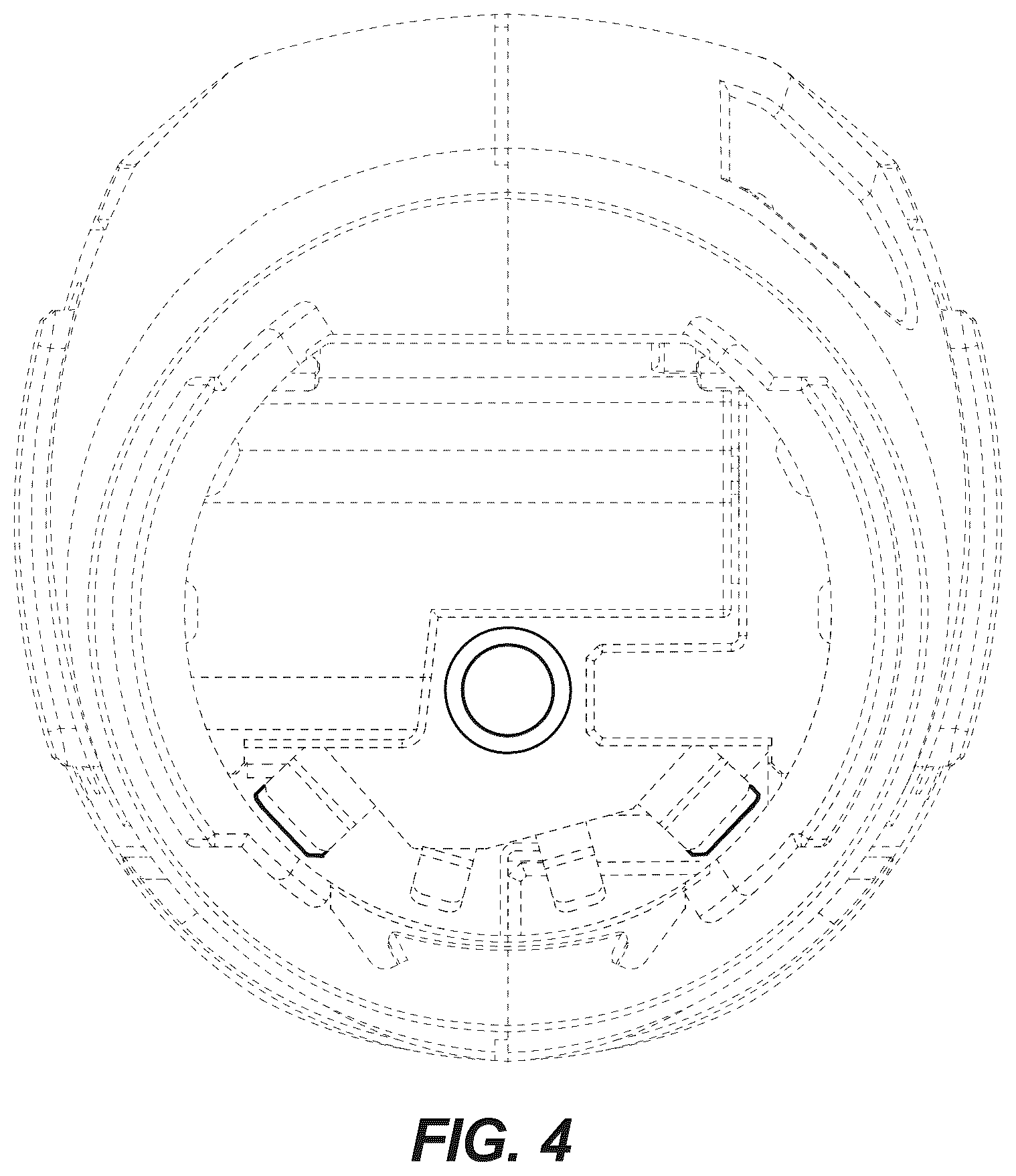 Patent USD1044454 Figure 4 – Power tool