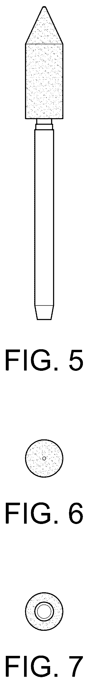 Patent USD1044455 Figure 3 – Arrow shaft grinder