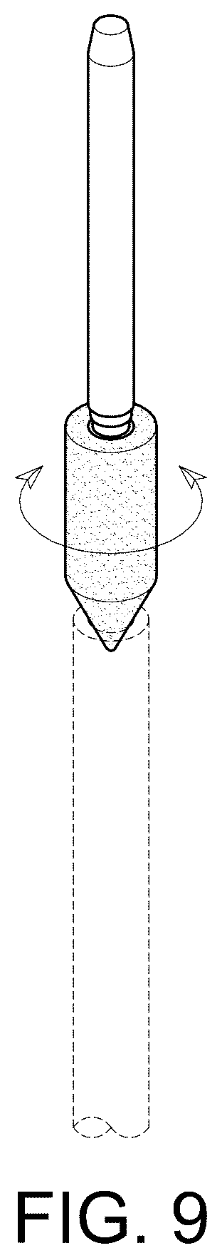 Patent USD1044455 Figure 5 – Arrow shaft grinder