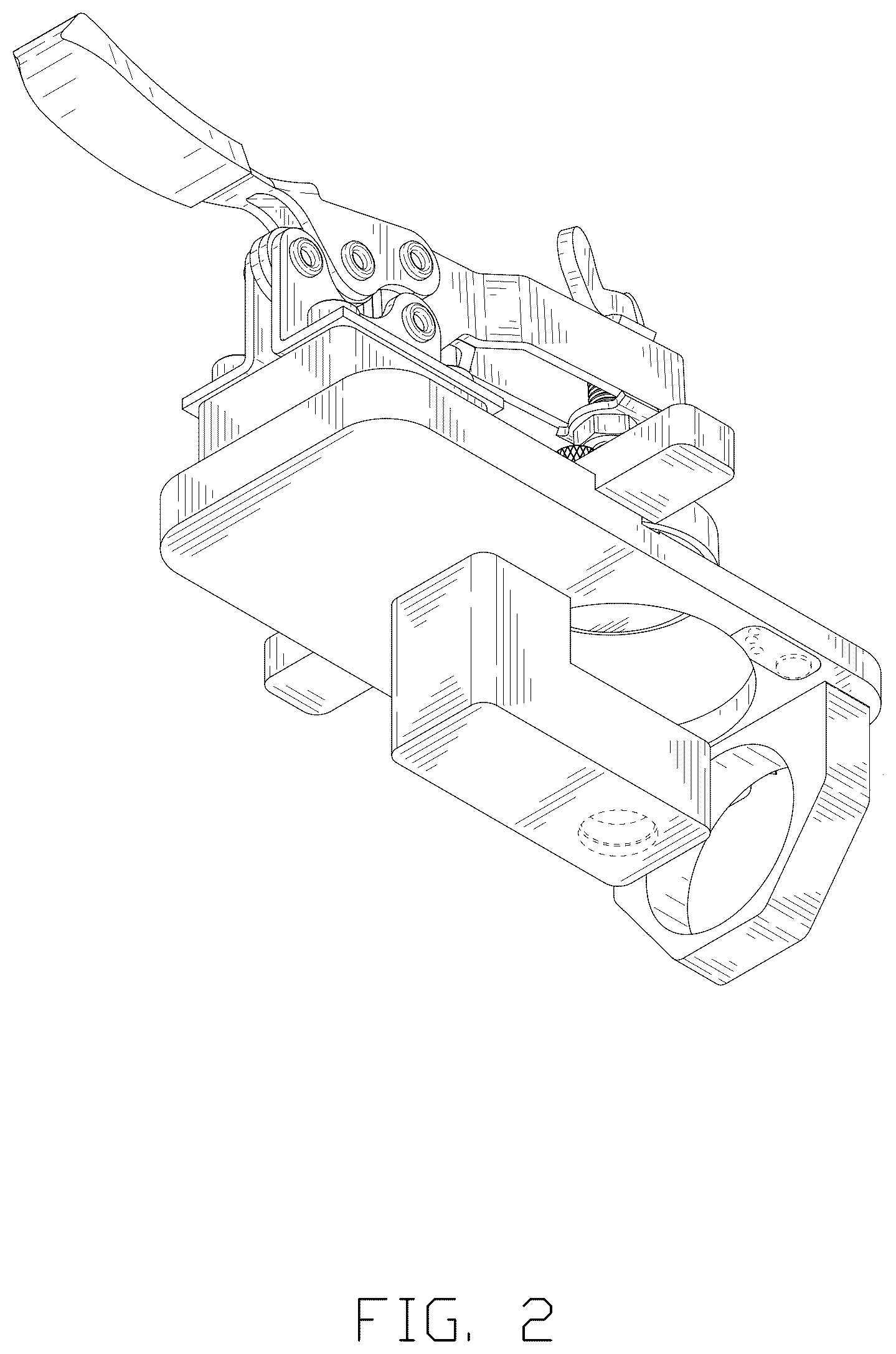 Patent USD1044456 Figure 2 – Combined hinge hole opener and positioner