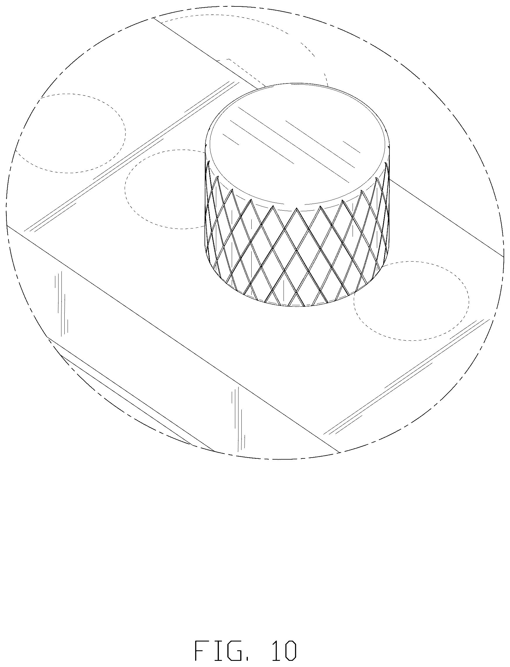 Patent USD1044456 Figure 10 – Combined hinge hole opener and positioner