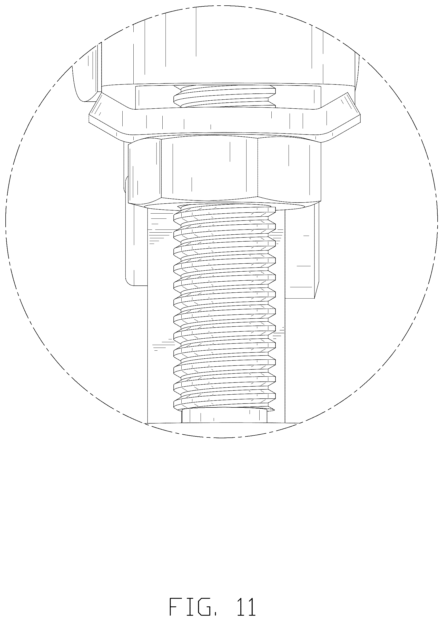 Patent USD1044456 Figure 11 – Combined hinge hole opener and positioner