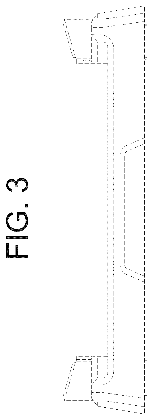 Patent USD1044460 Figure 3 – Abrasive block support