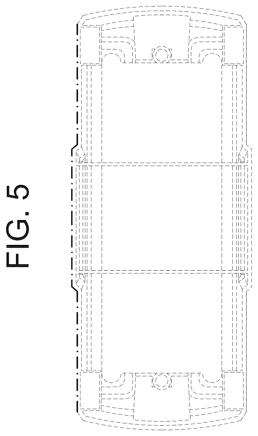 Patent USD1044460 Figure 5 – Abrasive block support