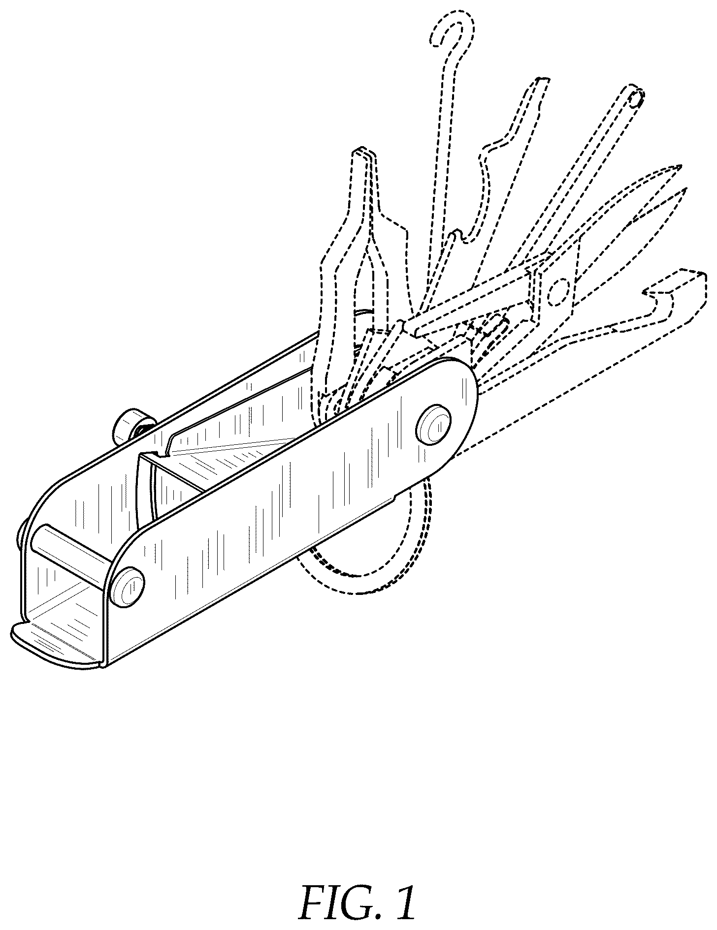 Patent USD1044462 Figure 1 – Multi-tool