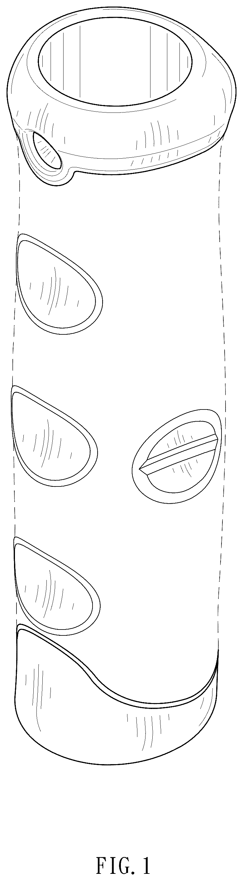 Patent USD1044463 Figure 1 – Tool handle