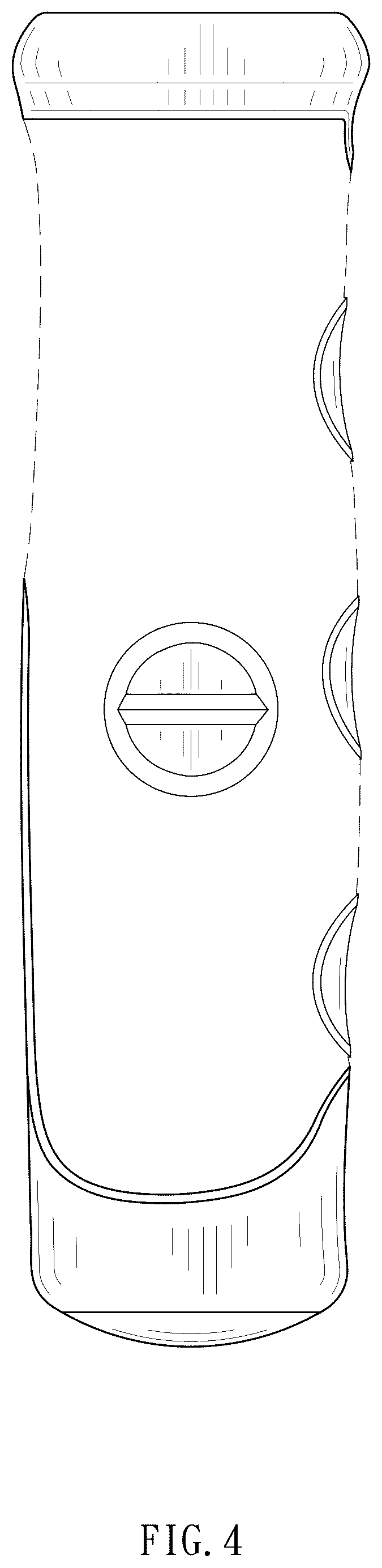 Patent USD1044463 Figure 4 – Tool handle