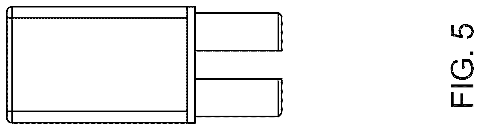 Patent USD1044464 Figure 5 – Door handle
