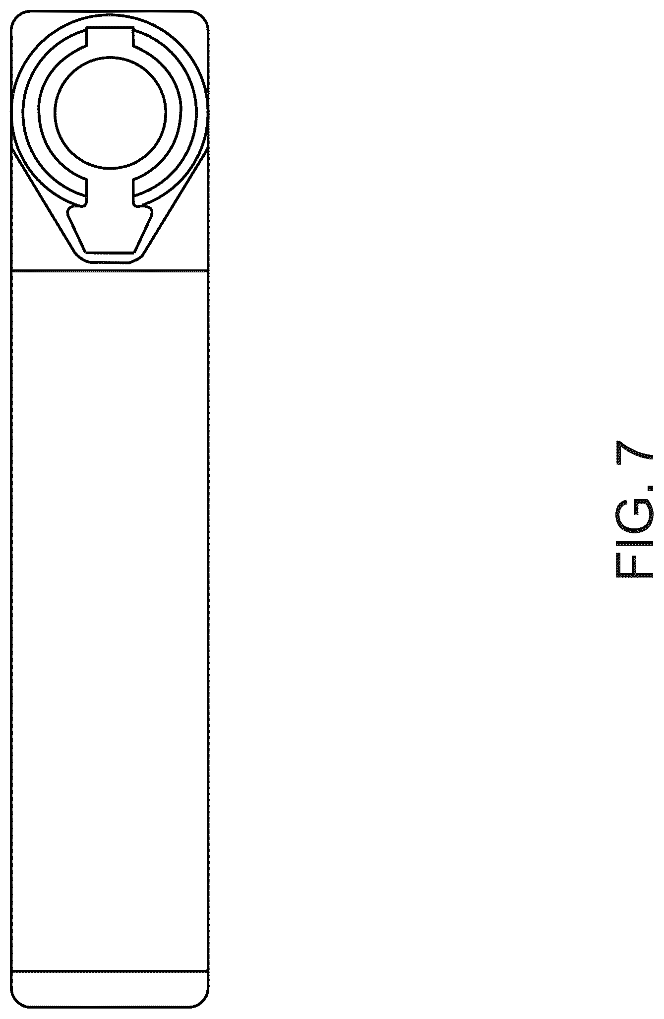 Patent USD1044464 Figure 7 – Door handle