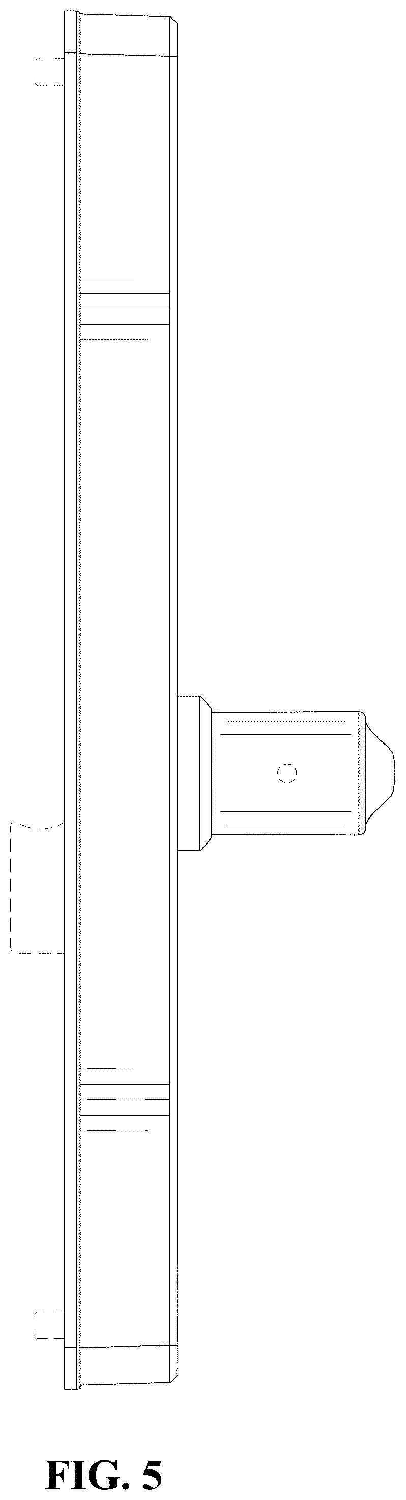 Patent USD1044465 Figure 5 – Smart door lock