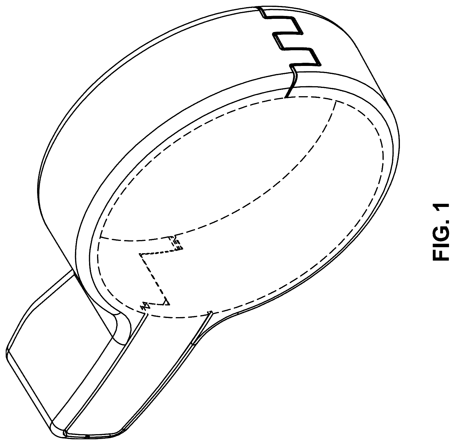 Patent USD1044466 Figure 1 – Lock accessory