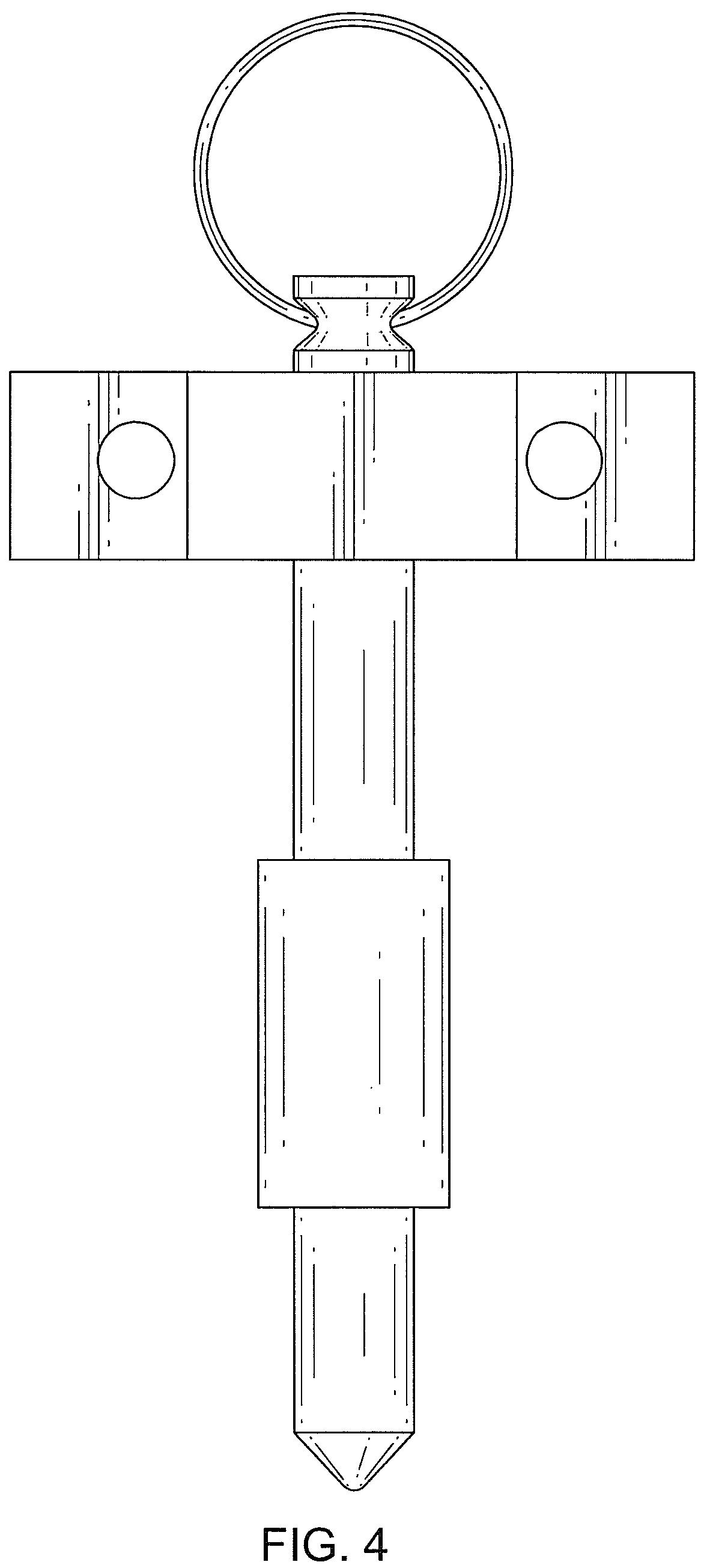 Patent USD1044467 Figure 4 – Door lock