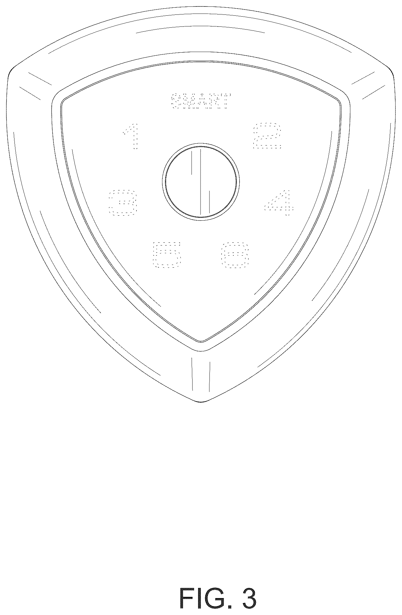 Patent USD1044470 Figure 3 – Electronic lock