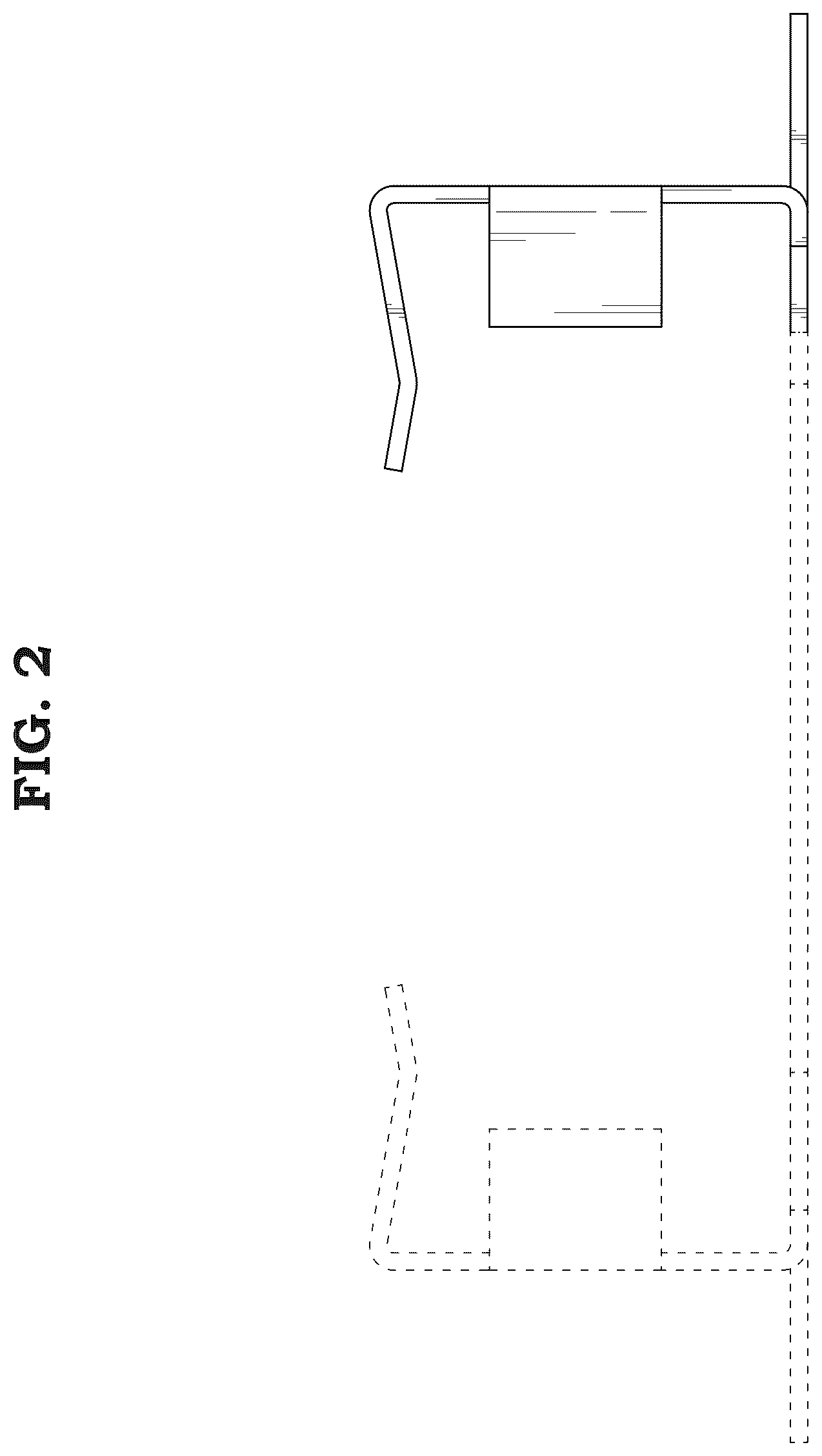 Patent USD1044475 Figure 2 – Mounting bracket for RFID module