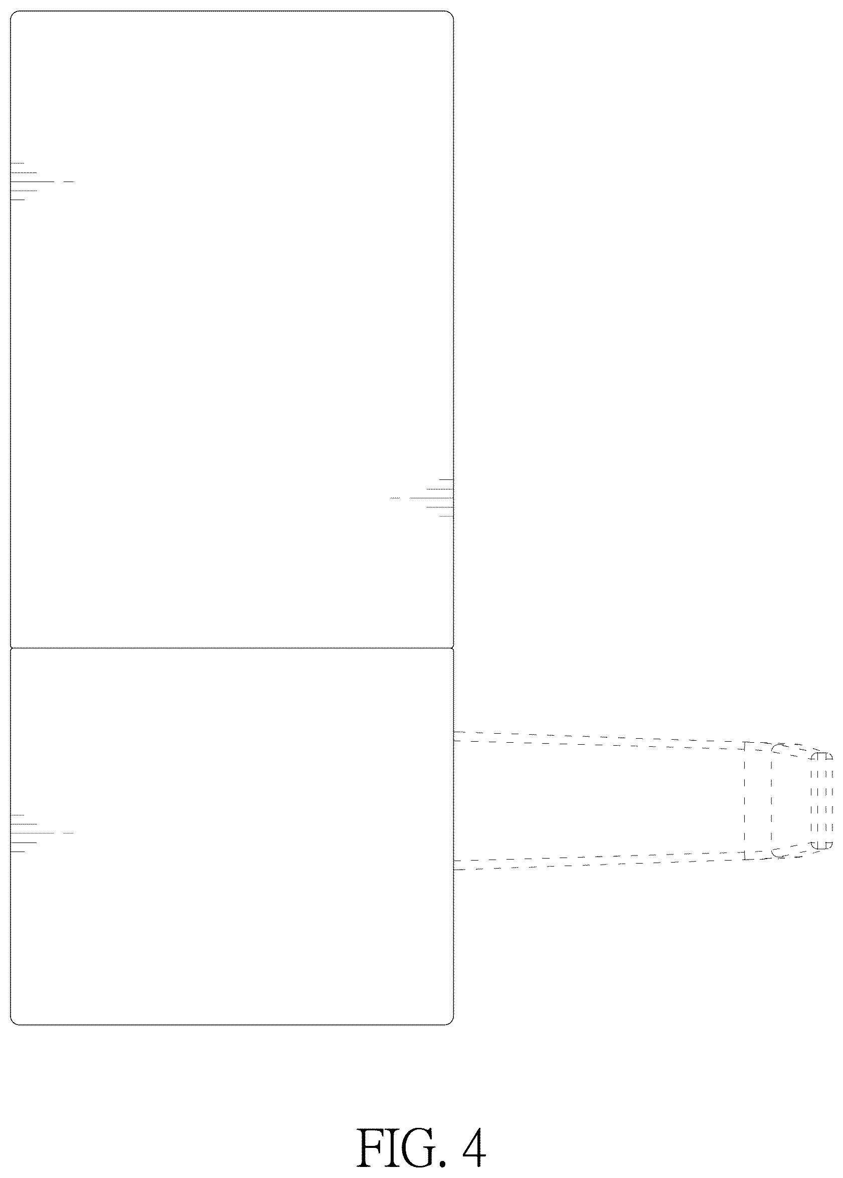 Patent USD1044477 Figure 4 – Lock escutcheon