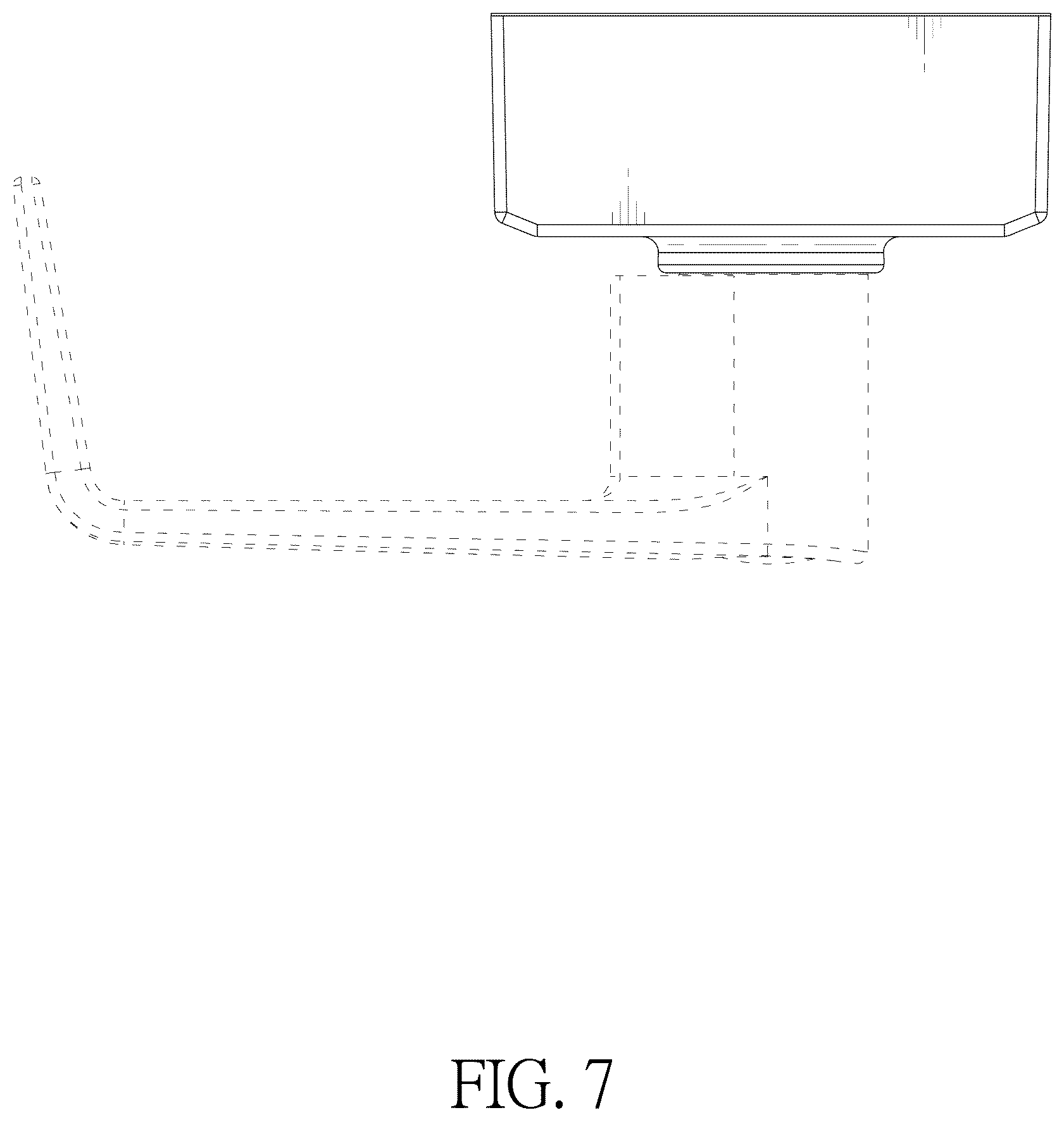 Patent USD1044477 Figure 7 – Lock escutcheon