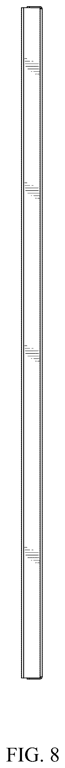 Patent USD1044479 Figure 8 – Universal wall mount for hooks