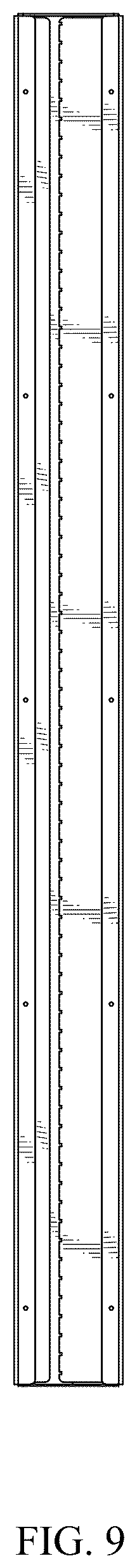 Patent USD1044479 Figure 9 – Universal wall mount for hooks