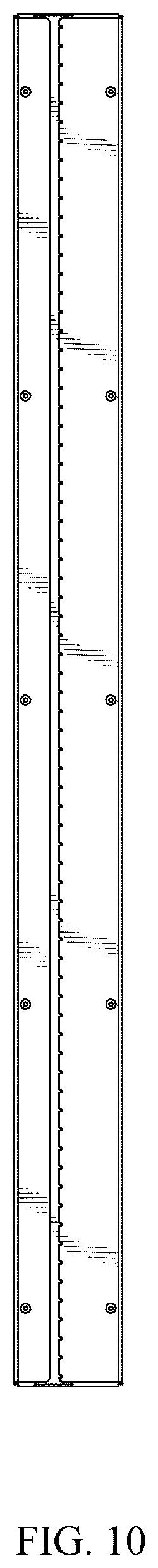 Patent USD1044479 Figure 10 – Universal wall mount for hooks