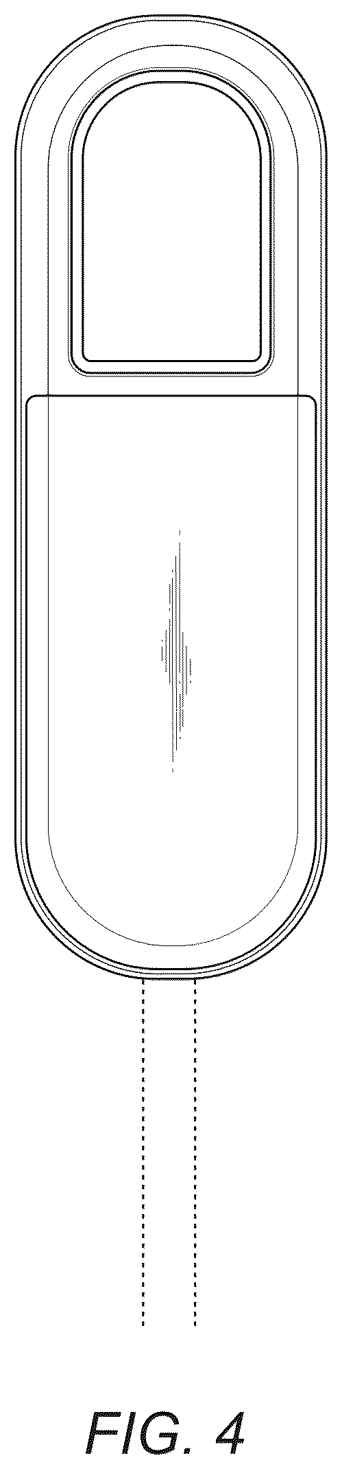 Patent USD1044480 Figure 3 – End piece for a cargo securement cable
