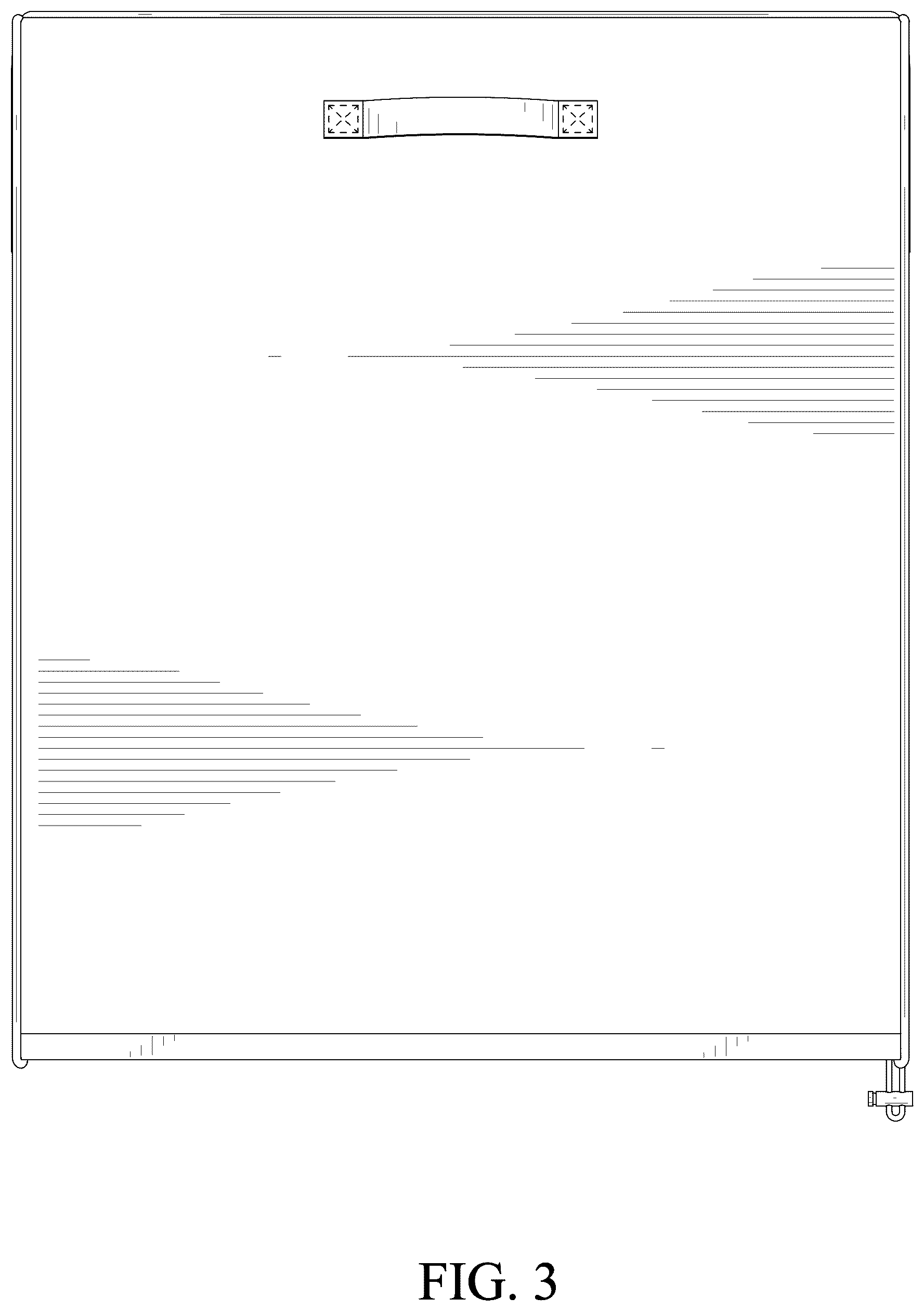 Patent USD1044481 Figure 3 – Garden hose reel cover