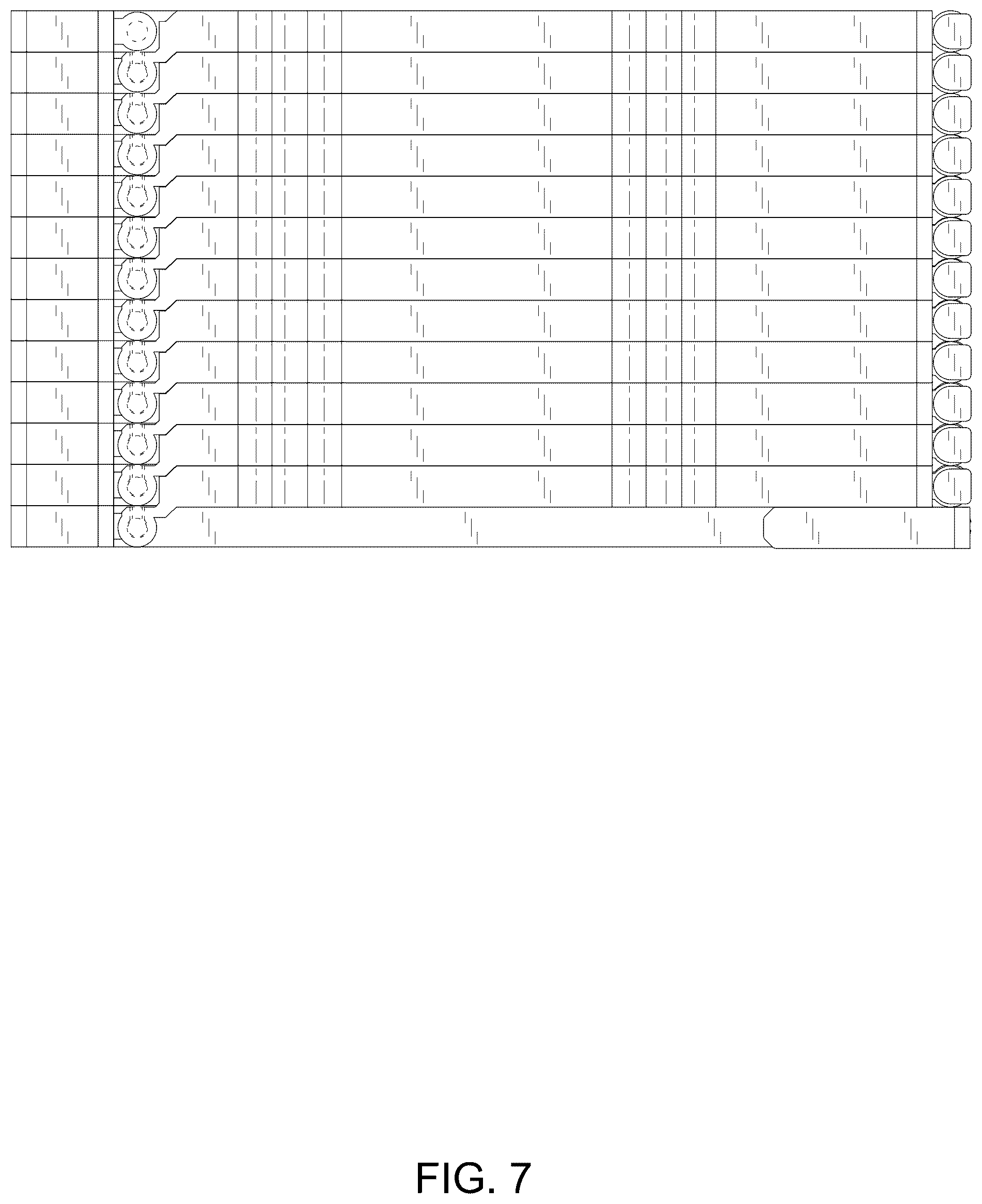 Patent USD1044484 Figure 7 – Sewer hose support