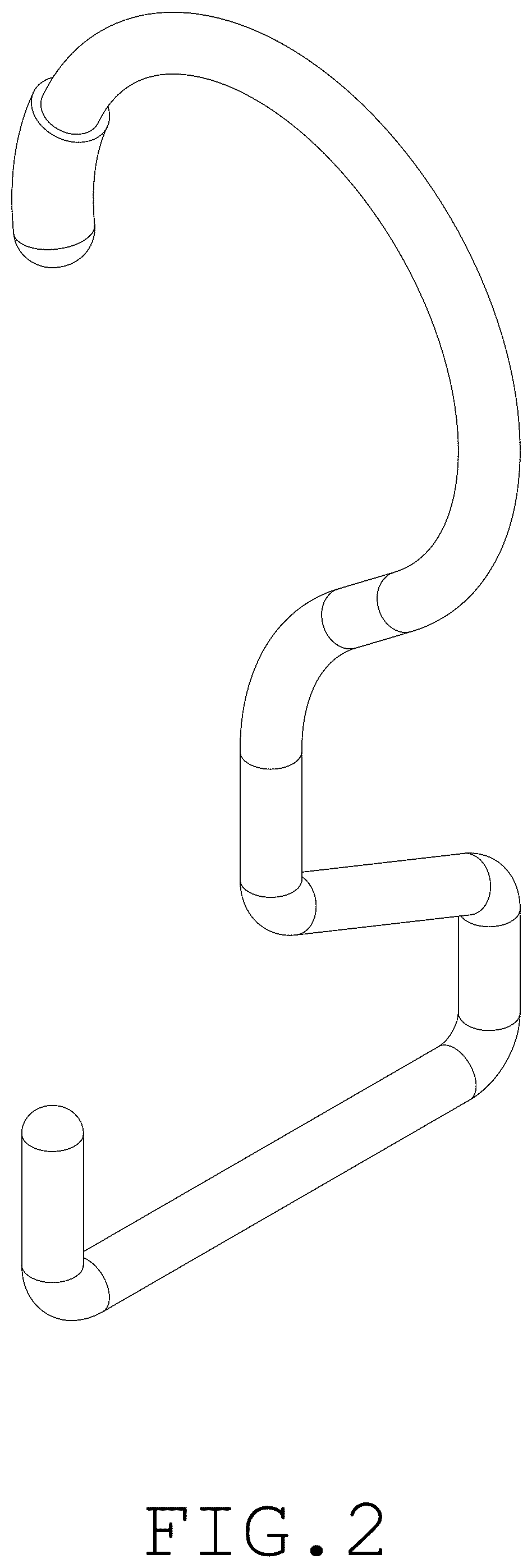 Patent USD1044485 Figure 2 – Purse hanger