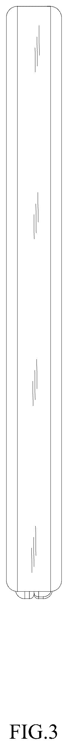 Patent USD1044486 Figure 3 – Shower curtain hook