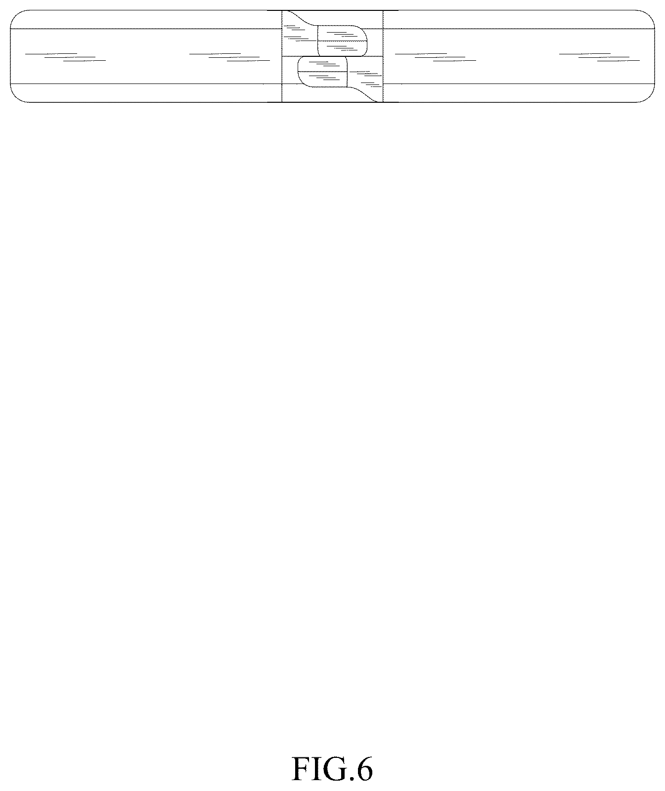 Patent USD1044486 Figure 6 – Shower curtain hook