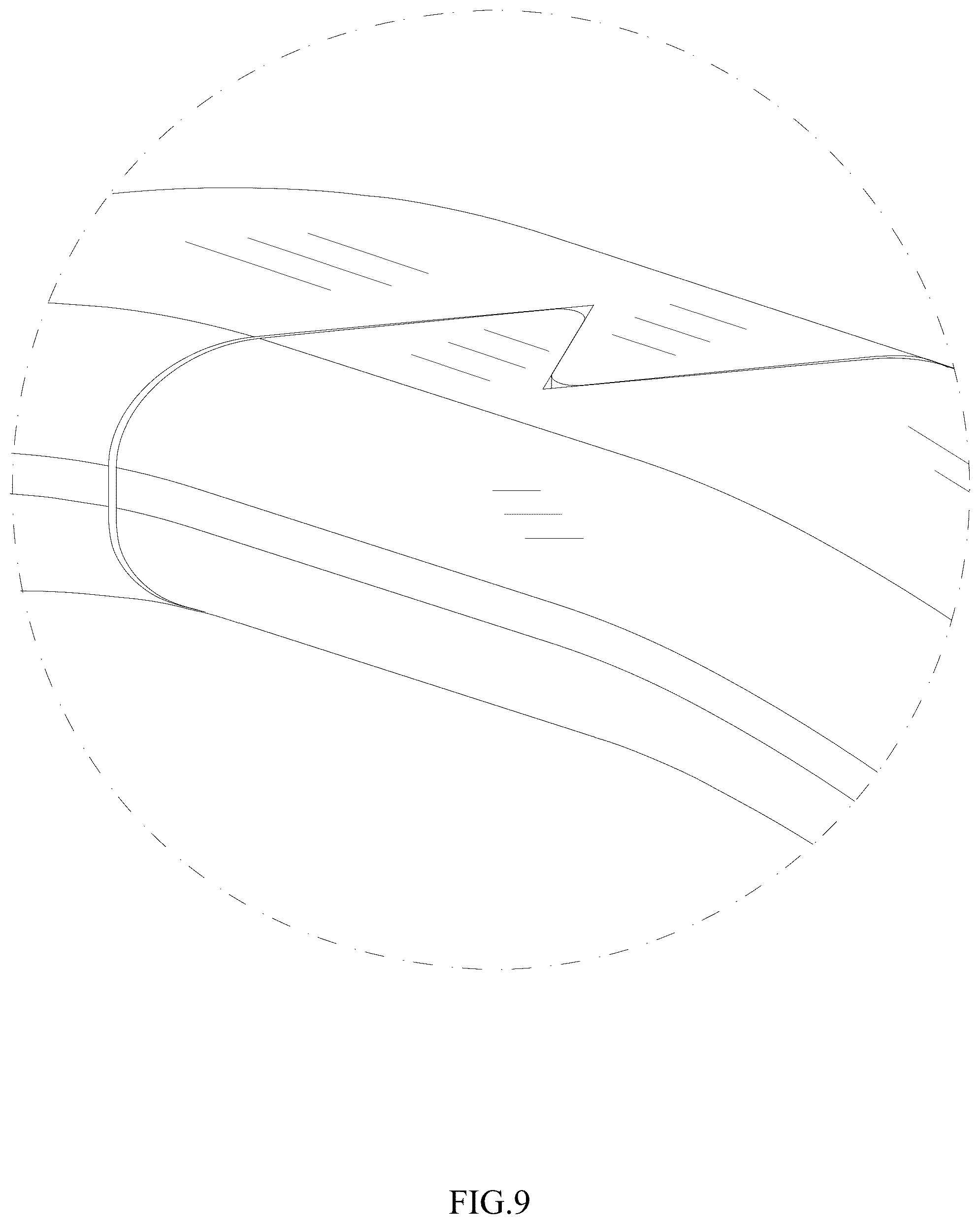 Patent USD1044486 Figure 9 – Shower curtain hook