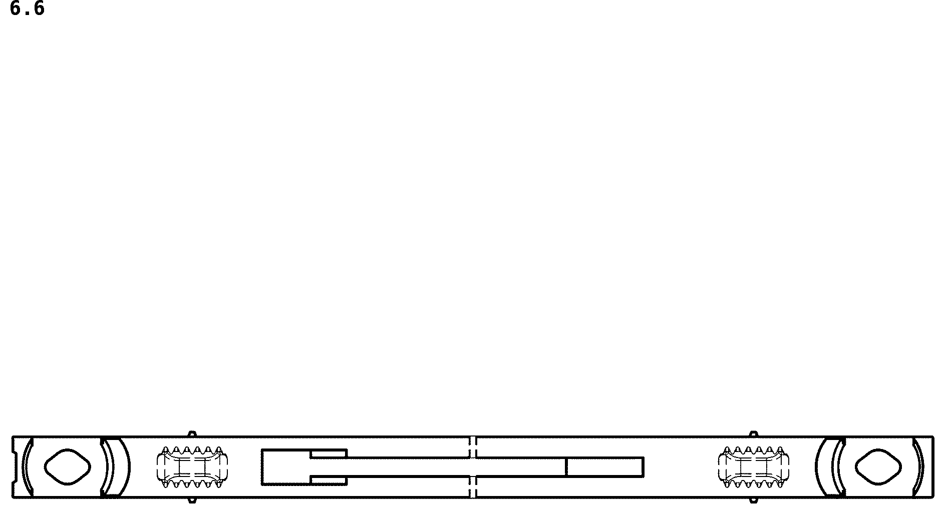 Patent USD1044487 Figure 6 – Connecting device for parts of furniture and/or parts of machines