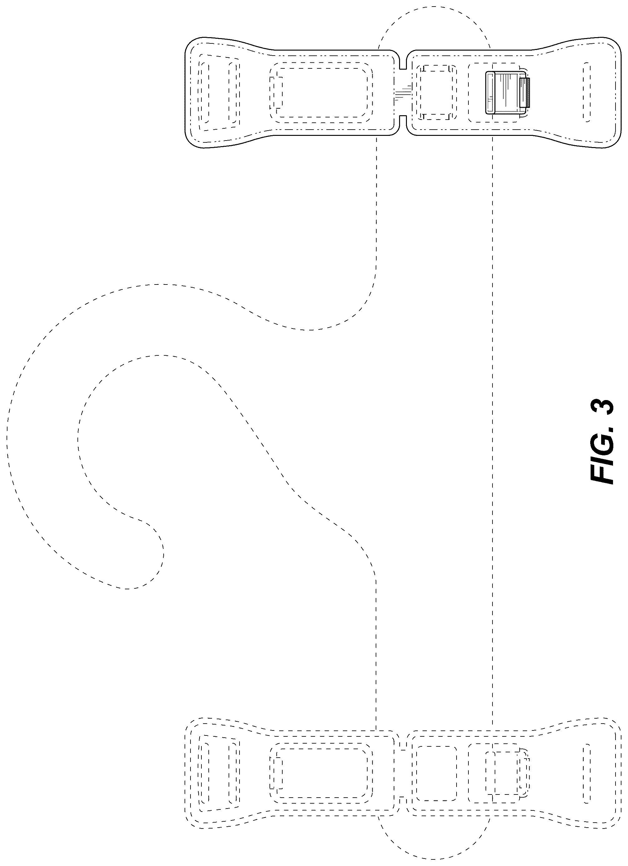Patent USD1044488 Figure 3 – Plastic bottom clasp for paper hanger