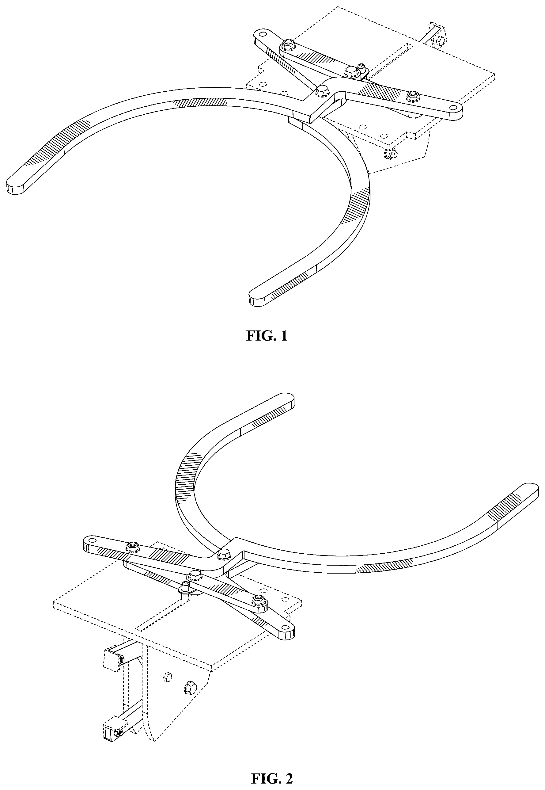 Patent USD1044489 Figure 1 – Clasping stability device