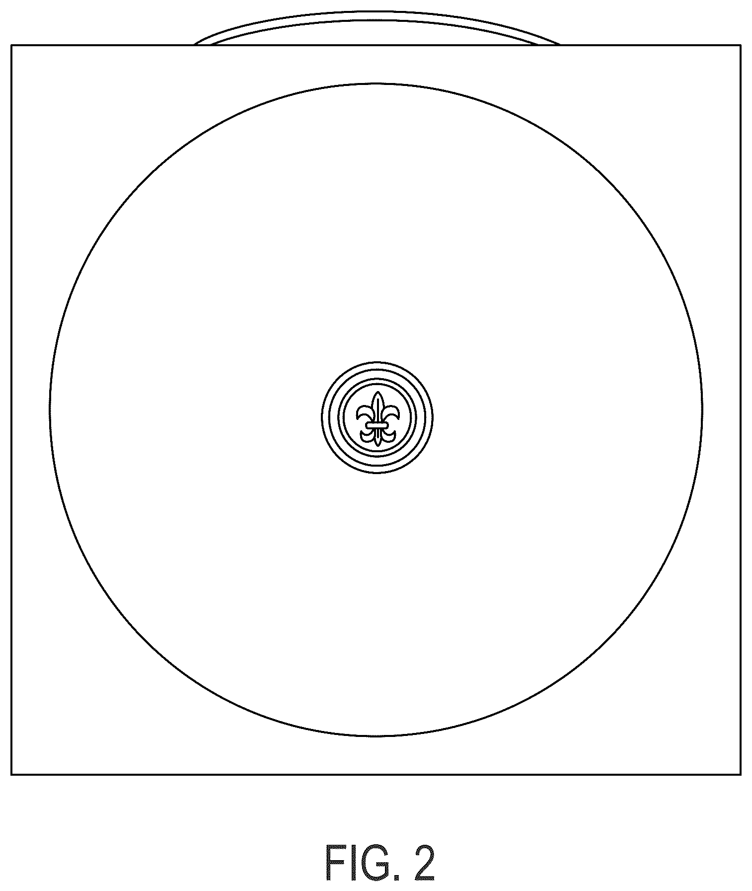 Patent USD1044490 Figure 2 – Box