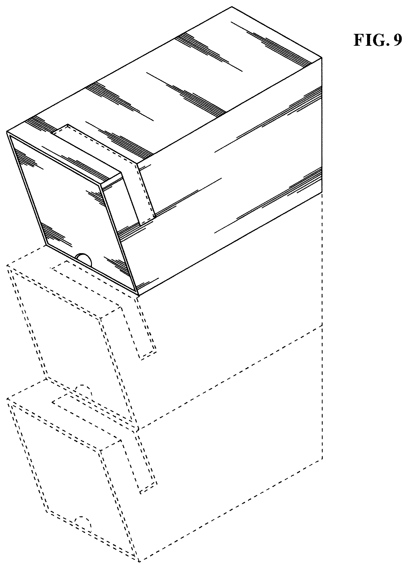 Patent USD1044492 Figure 9 – Shoebox