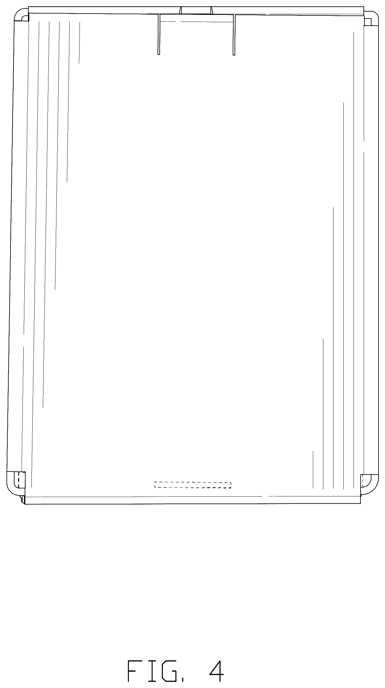 Patent USD1044493 Figure 4 – Packing box