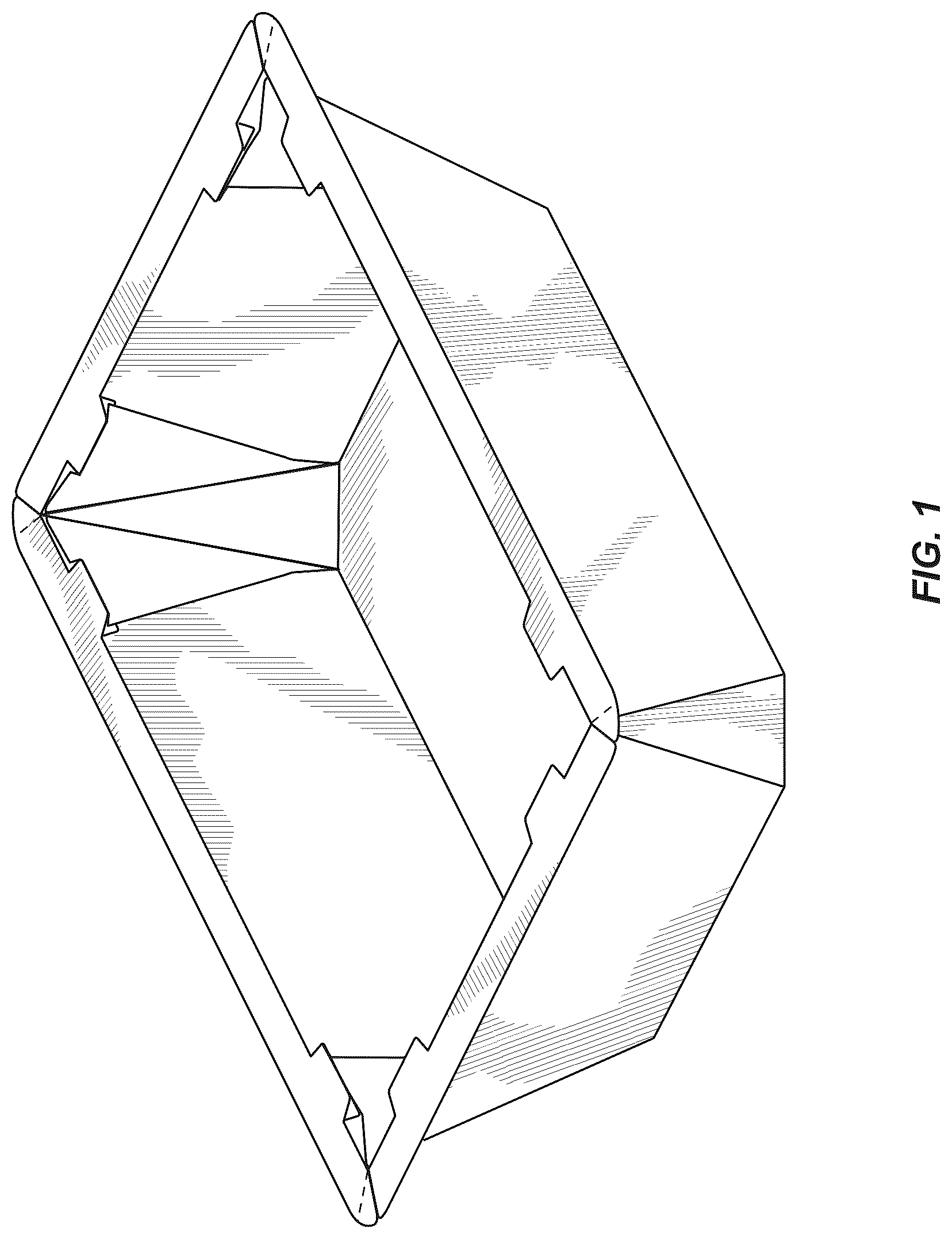 Patent USD1044494 Figure 1 – Tray